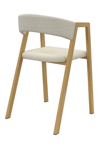 6 fauteuils Enola - Beige - Polyester