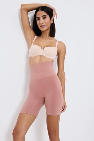 Braga de talle alto Soft Sculpt - Rosa