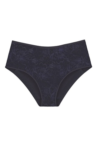 Slip Hoge Taille Amourette - Marineblauw