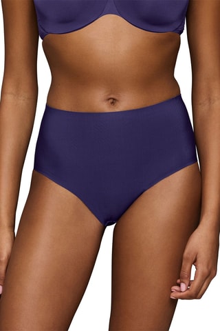 Braga de talle alto Maxi BMU Illusion Curve - Violeta
