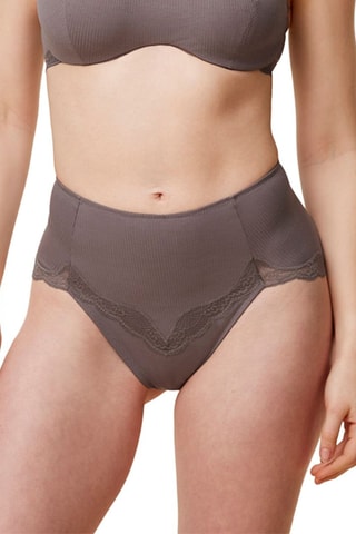 Braga de talle alto Natural Spotlight Maxi EX - Gris