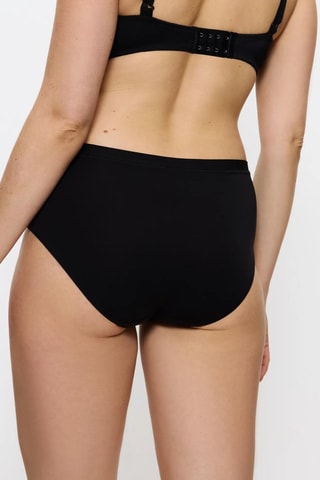 Braga de talle alto Modal - Negro