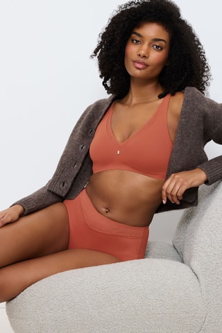 Sujetador True Shape Sensation - Rojo teja