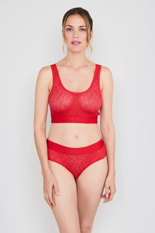 Bralette Tempting - Rood