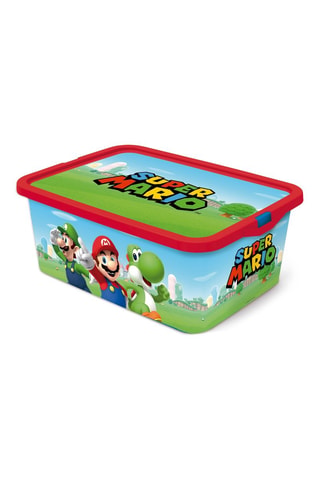 Caja Super Mario - 39 x 29 x 15 cm - Azul