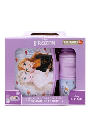 Fiambrera y botella Elsa y Anna Frozen Disney