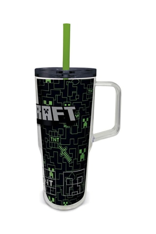 Taza de viaje de silicona IconicMono Minecraft - 86 cl