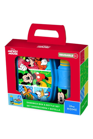 Fiambrera y botella Mickey Disney