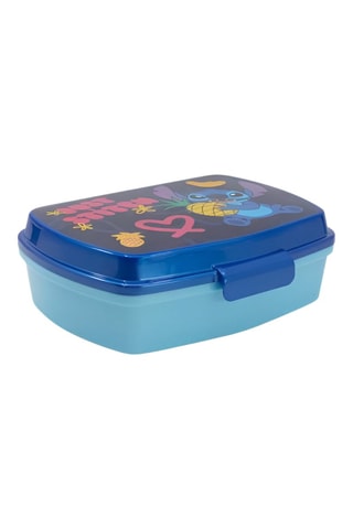 Fiambrera para sándwich Lilo y Stitch Disney - 7,4 x 17,8 x 6,4 cm