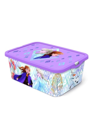 Caja Frozen Disney - 39 x 29 x 15 cm - Violeta