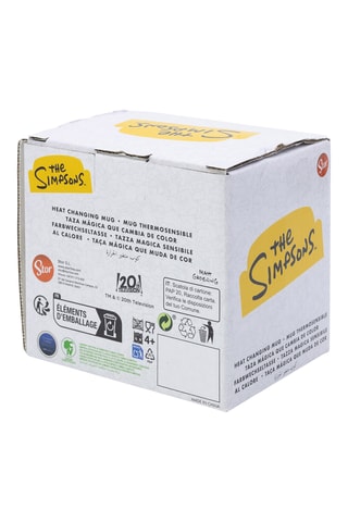 Taza termosensible de cerámica Homer Los Simpson - 32,5 cl
