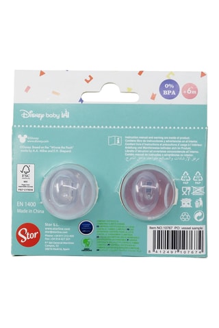 2 chupetes sin BPA Minnie Disney - Desde 6 meses