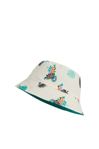 Gorro bucket reversible - Blanco - Okaidi