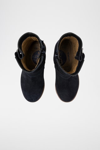 Botines de nobuk - Azul marino