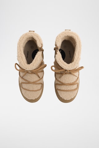 Botines forrados - Camel
