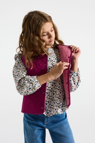Chaleco reversible - Violeta - Okaïdi