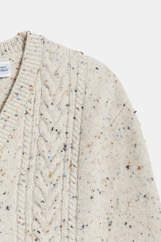 Cárdigan - Beige jaspeado - Okaïdi