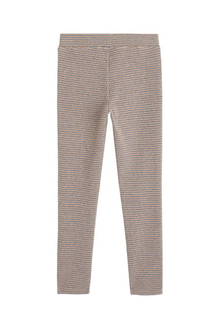 Treggings - Beige y azul marino - Okaïdi