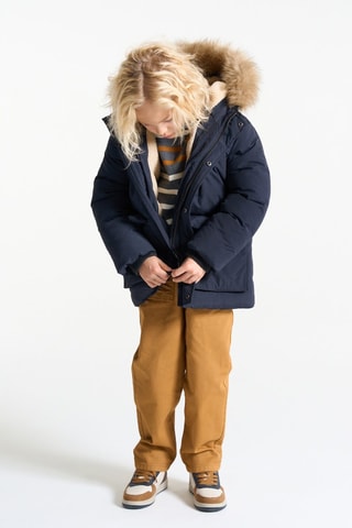 Parka con capucha - Azul marino - Okaïdi