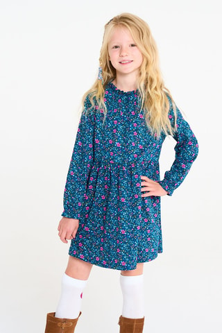 Vestido - Azul - Okaïdi