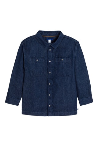 Camisa vaquera - Azul marino - Okaïdi