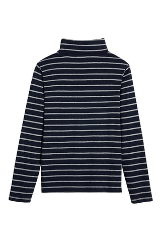 Jersey fino - Azul marino y gris