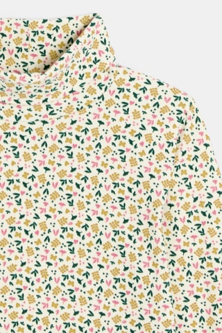 Jersey fino - Crudo y verde esmeralda - Okaïdi