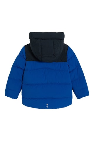 Anorak con capucha - Azul eléctrico - Okaïdi