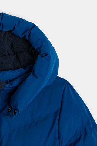 Anorak con capucha - Azul eléctrico