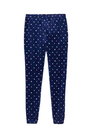 Pijama de terciopelo - Violeta - Okaïdi