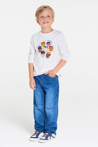 Camiseta - Crudo - Okaïdi