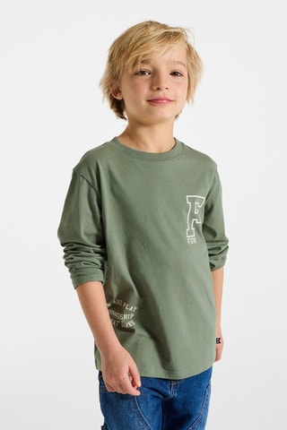 Camiseta - Caqui - Okaïdi
