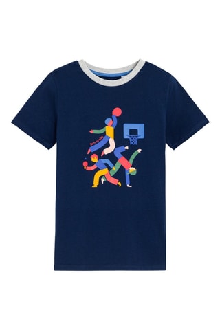 Camiseta - Azul marino - Okaïdi