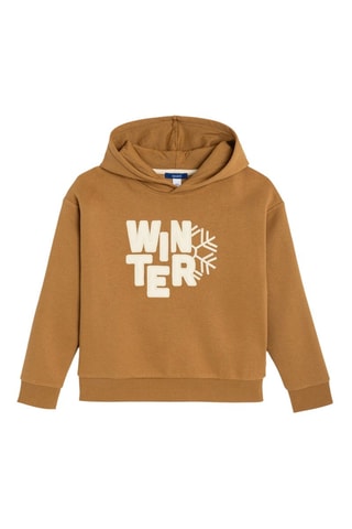 Sudadera con capucha - Marrón - Okaïdi
