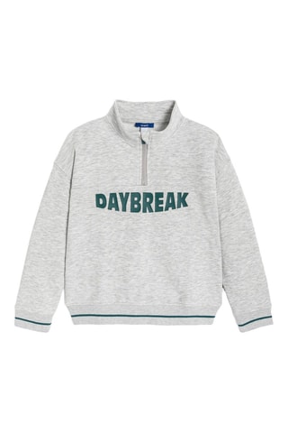 Sudadera - Gris jaspeado - Okaïdi