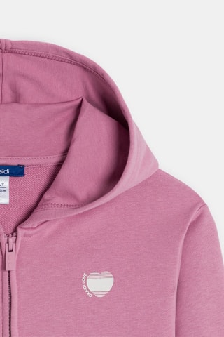 Sudadera con capucha - Rosa viejo - Okaïdi