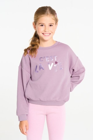 Sudadera - Violeta - Okaïdi