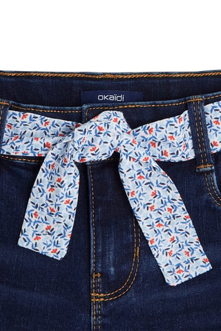 Short vaquero - Azul - Okaïdi