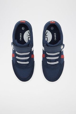 Zapatillas de nobuk - Azul marino