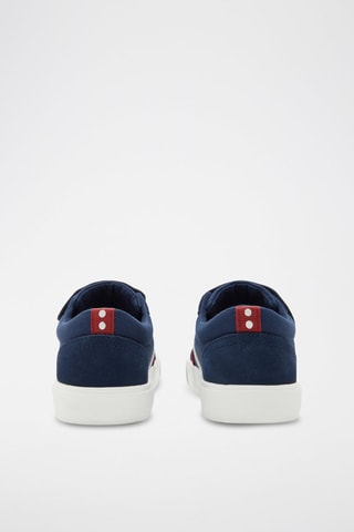 Zapatillas de nobuk - Azul marino