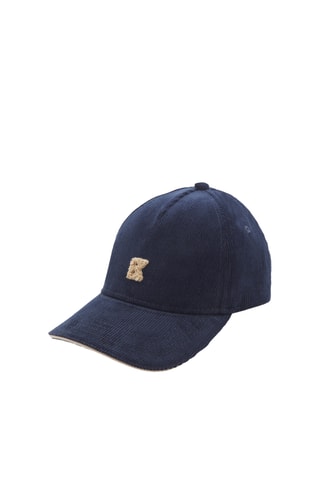 Gorra de terciopelo - Azul marino
