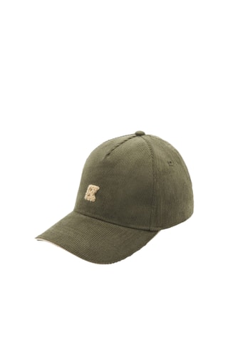 Gorra de terciopelo - Caqui