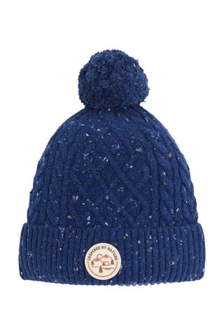 Gorro con borla - Azul marino
