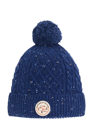 Gorro con borla - Azul marino