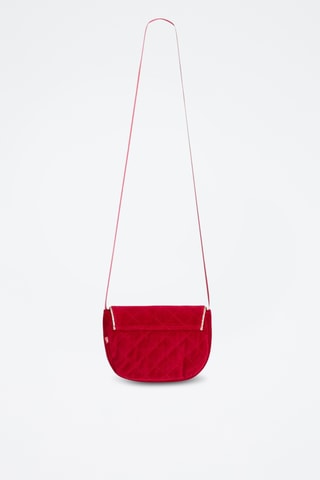 Bandolera de terciopelo - Rojo