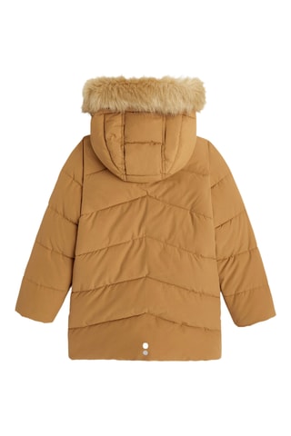 Anorak con capucha - Marrón