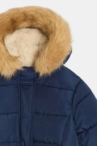 Anorak con capucha - Azul marino