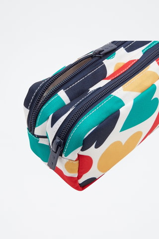 Estuche - Blanco y rojo
