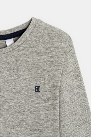 Camiseta - Gris jaspeado