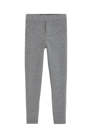 Leggings - Gris oscuro jaspeado